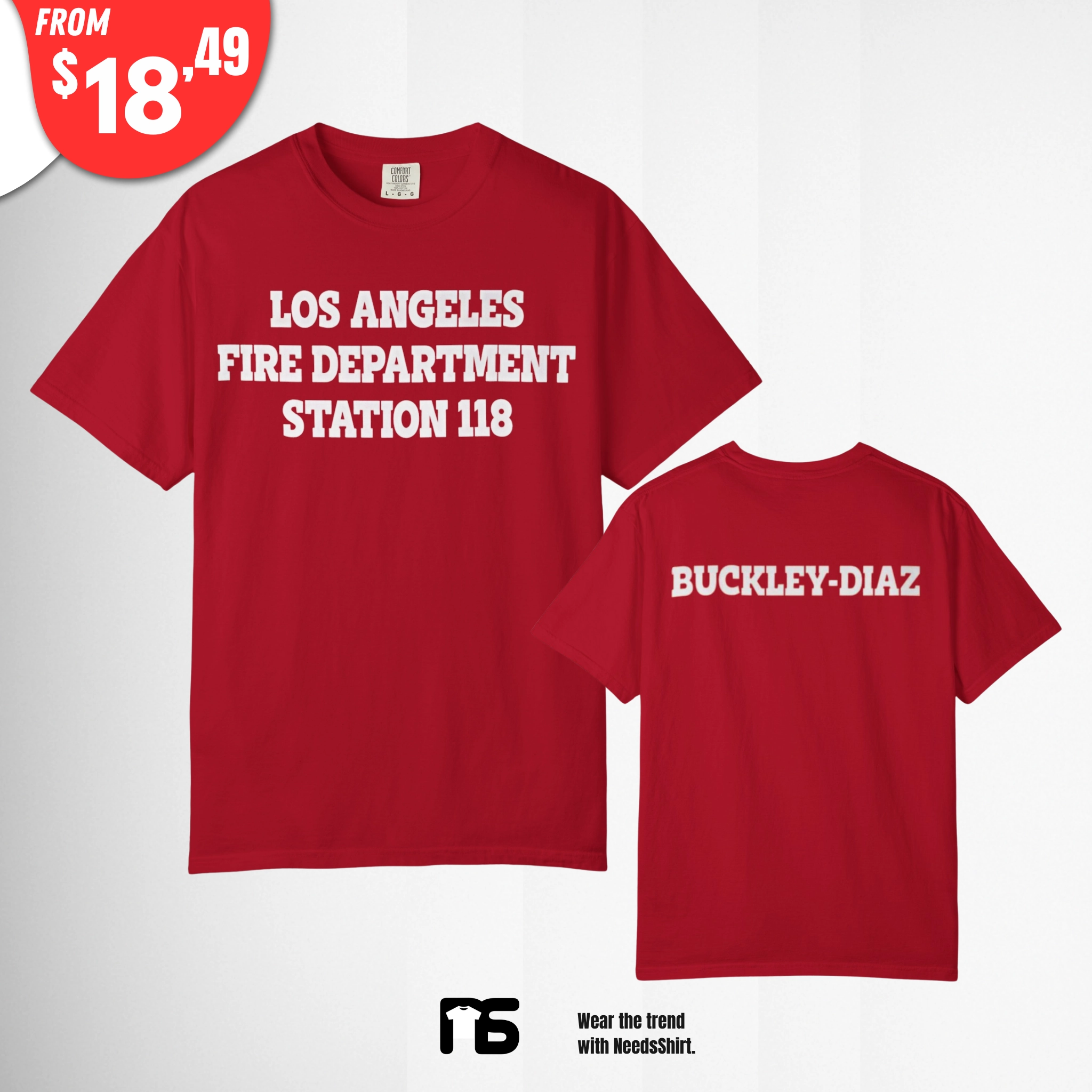 Los-Angeles-Fire-Department-Station-118-Shirt Los Angeles Fire Department Station 118 Shirt
