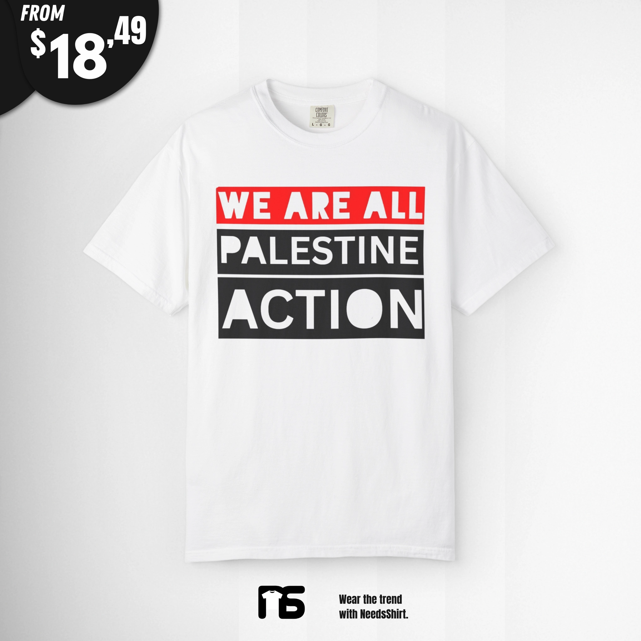 We-Are-All-Palestine-Action-Shirt We Are All Palestine Action Shirt