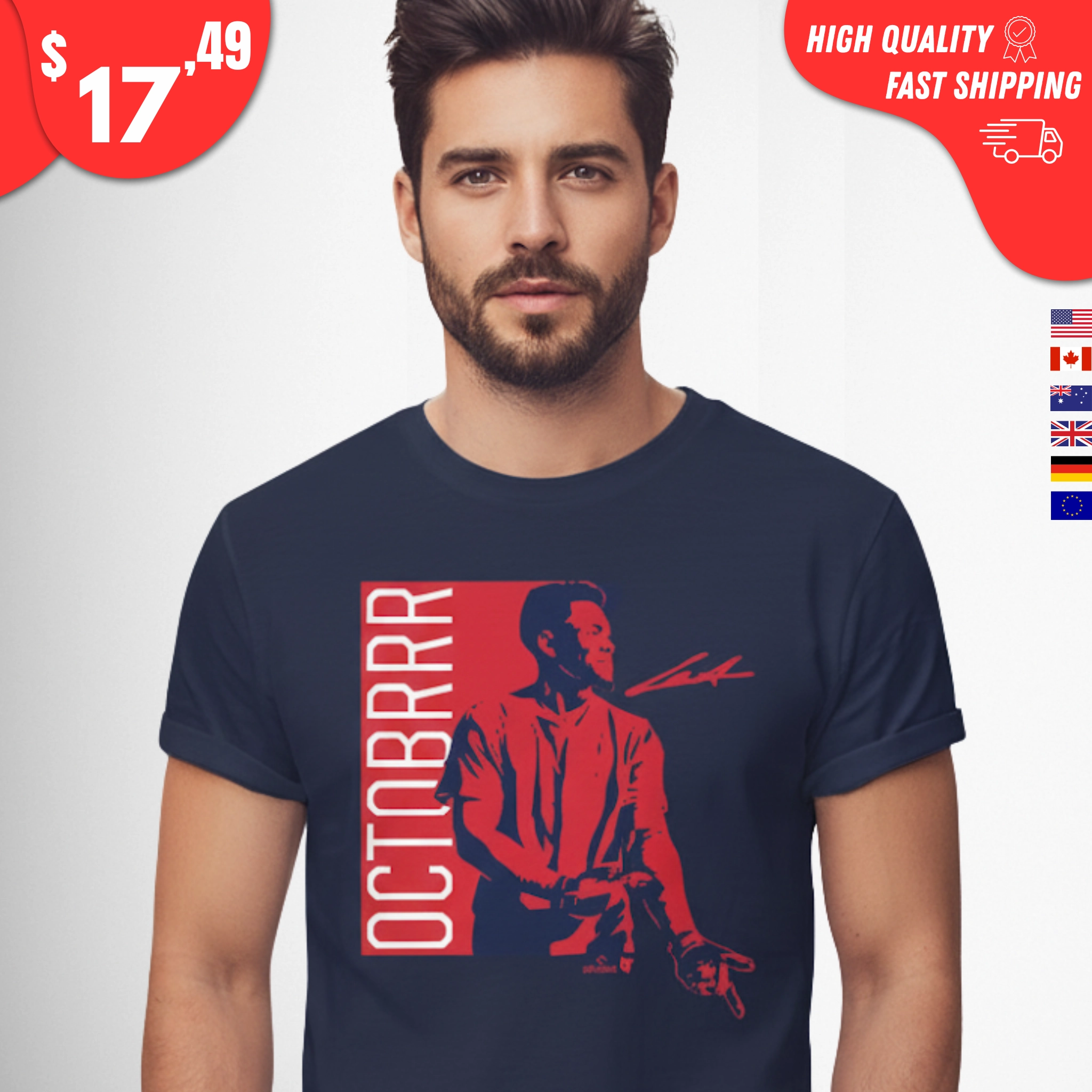 ceddanne-rafaela-octobrrr-red-sox-shirt Ceddanne Rafaela Octobrrr Red sox Shirt