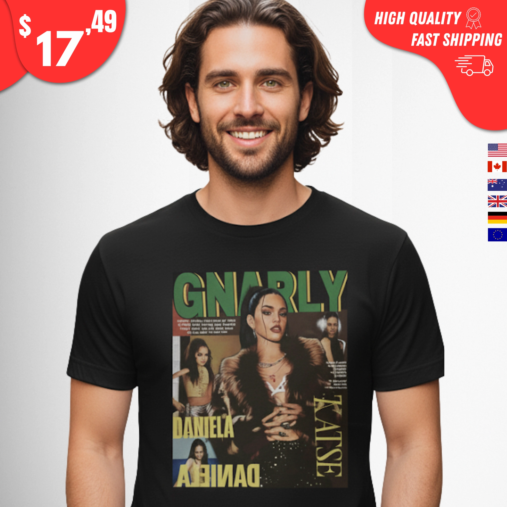 danis-dad-gnarly-shirt Dani's Dad Gnarly Shirt