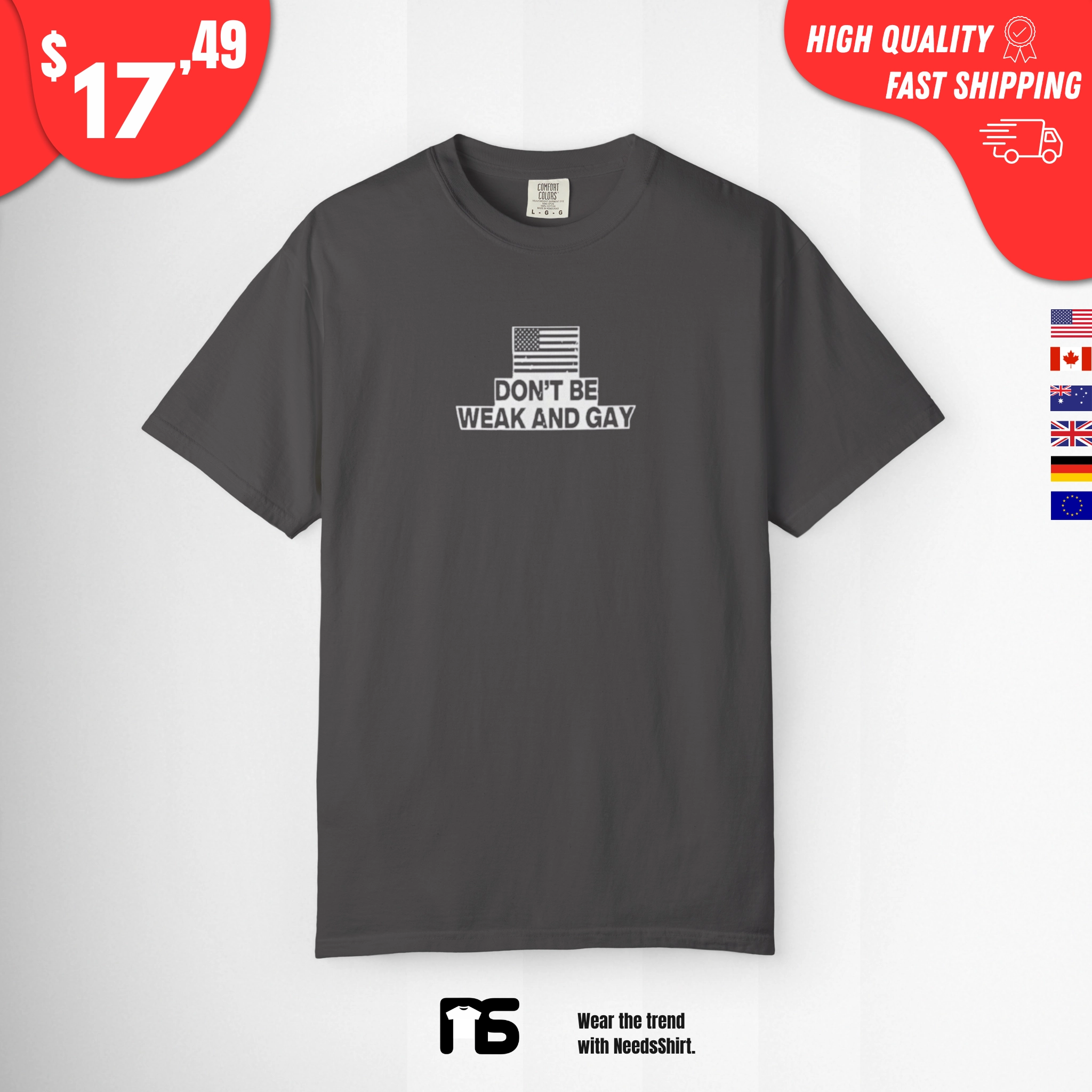 dont-be-weak-and-gay-shirt Don't Be Weak and Gay Shirt