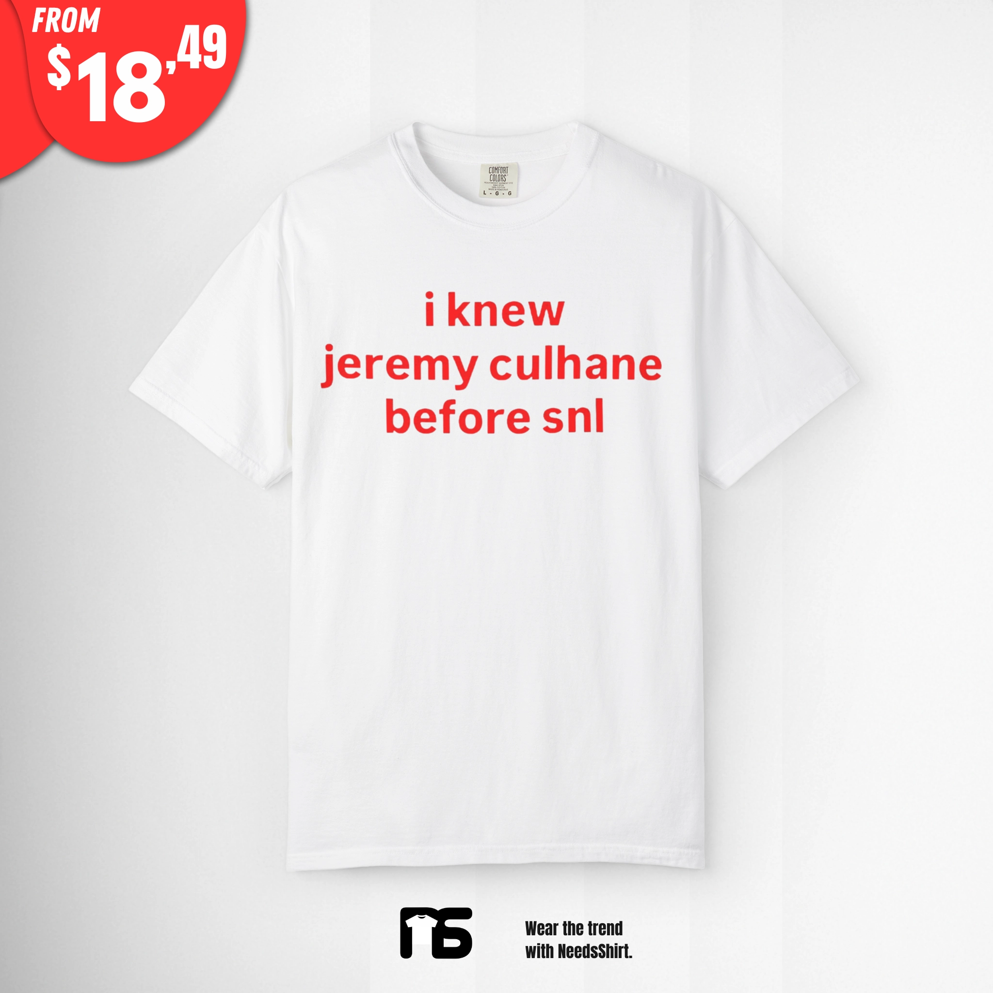 i-know-jeremy-culhane-before-snl-shirt I Know Jeremy Culhane Before SNL Shirt