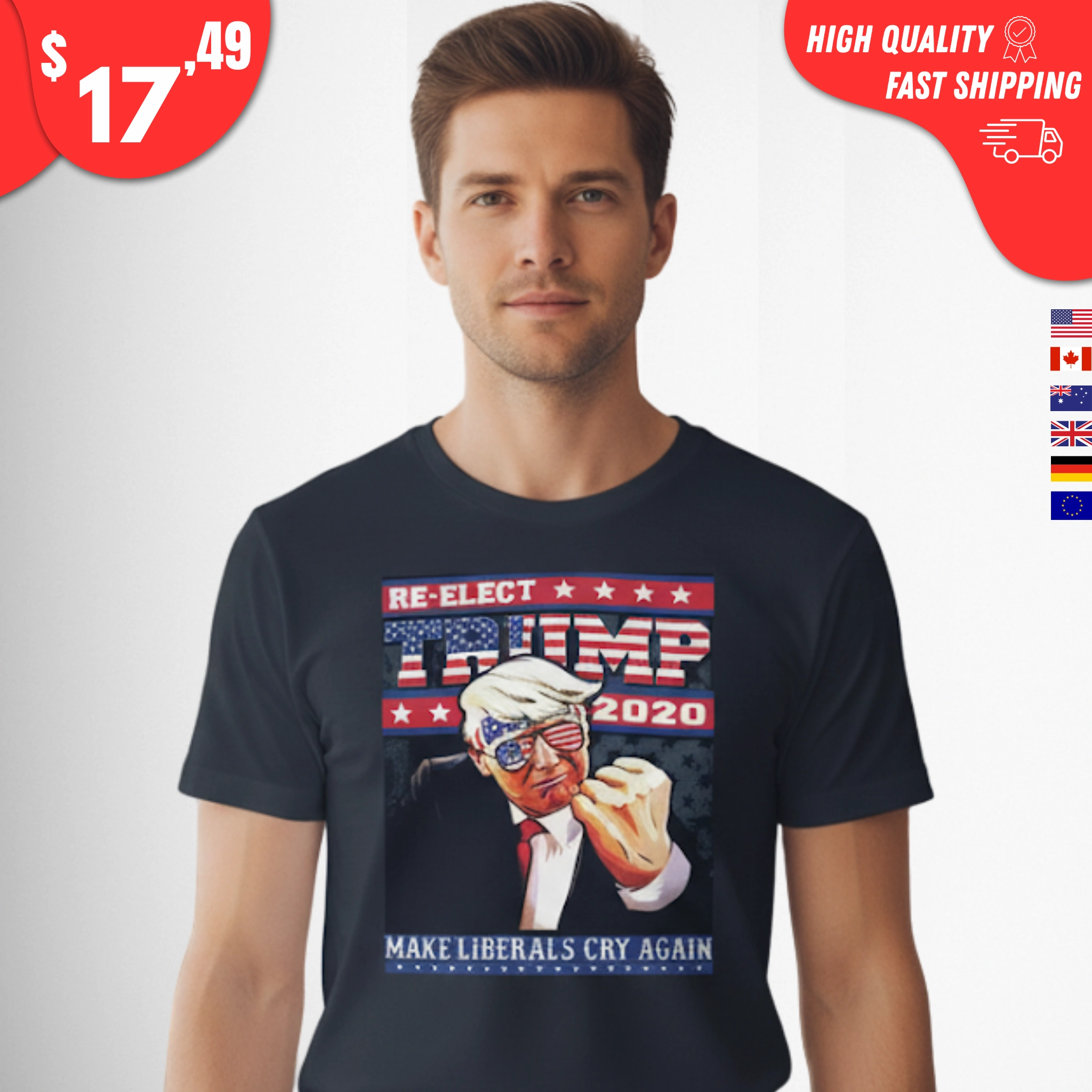trump-2020-make-liberals cry-again-shirt Trump 2020 Make Liberals Cry Again Shirt