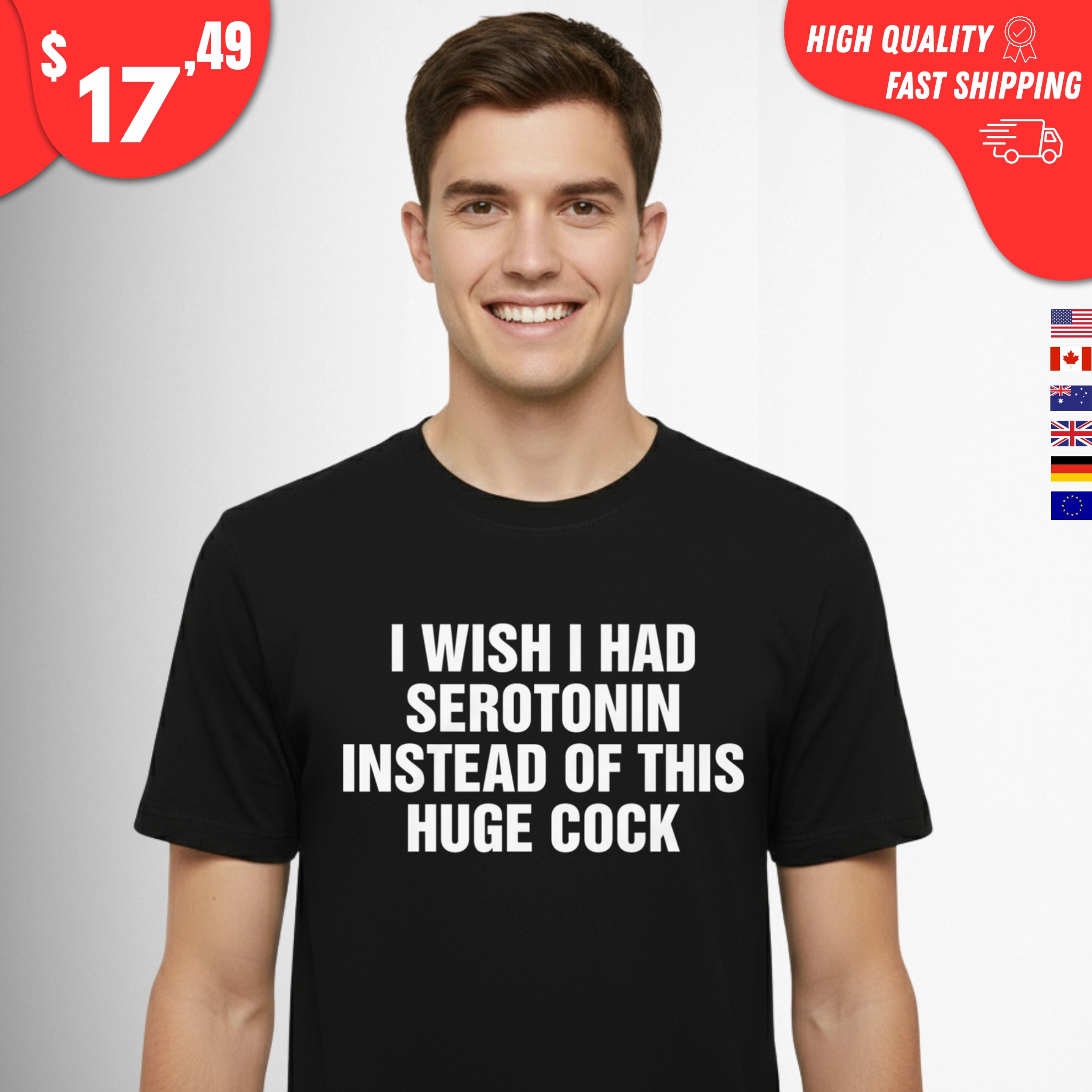 I-Wish-I-Had-Serotonin-Instead-Of-This-Huge-Cock-Shirt I Wish I Had Serotonin Instead of This Huge Cock Shirt