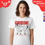 Geese There Is Only Dance Music in Times of War t-Shirt
