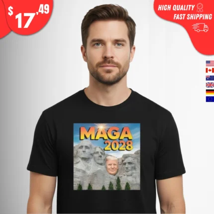 Mount Rushmore Trump MAGA 2028 Shirt