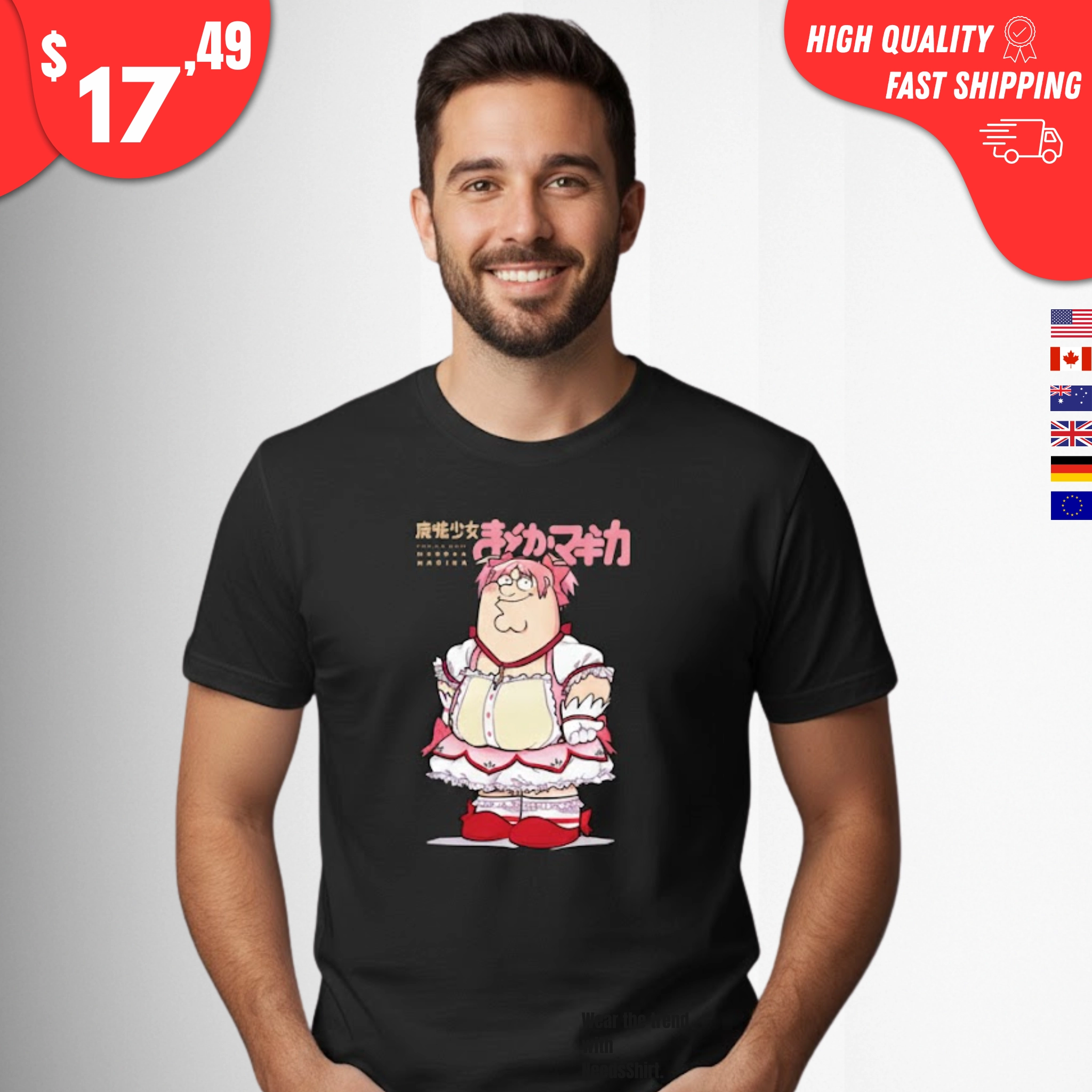 peter-griffin-madoka-shirt Peter Griffin Madoka Shirt
