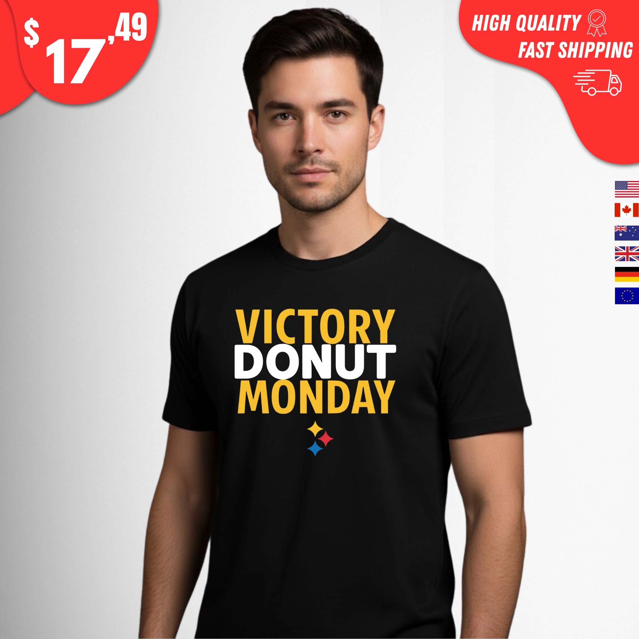 victory-donut-monday-shirt Victory Donut Monday Shirt