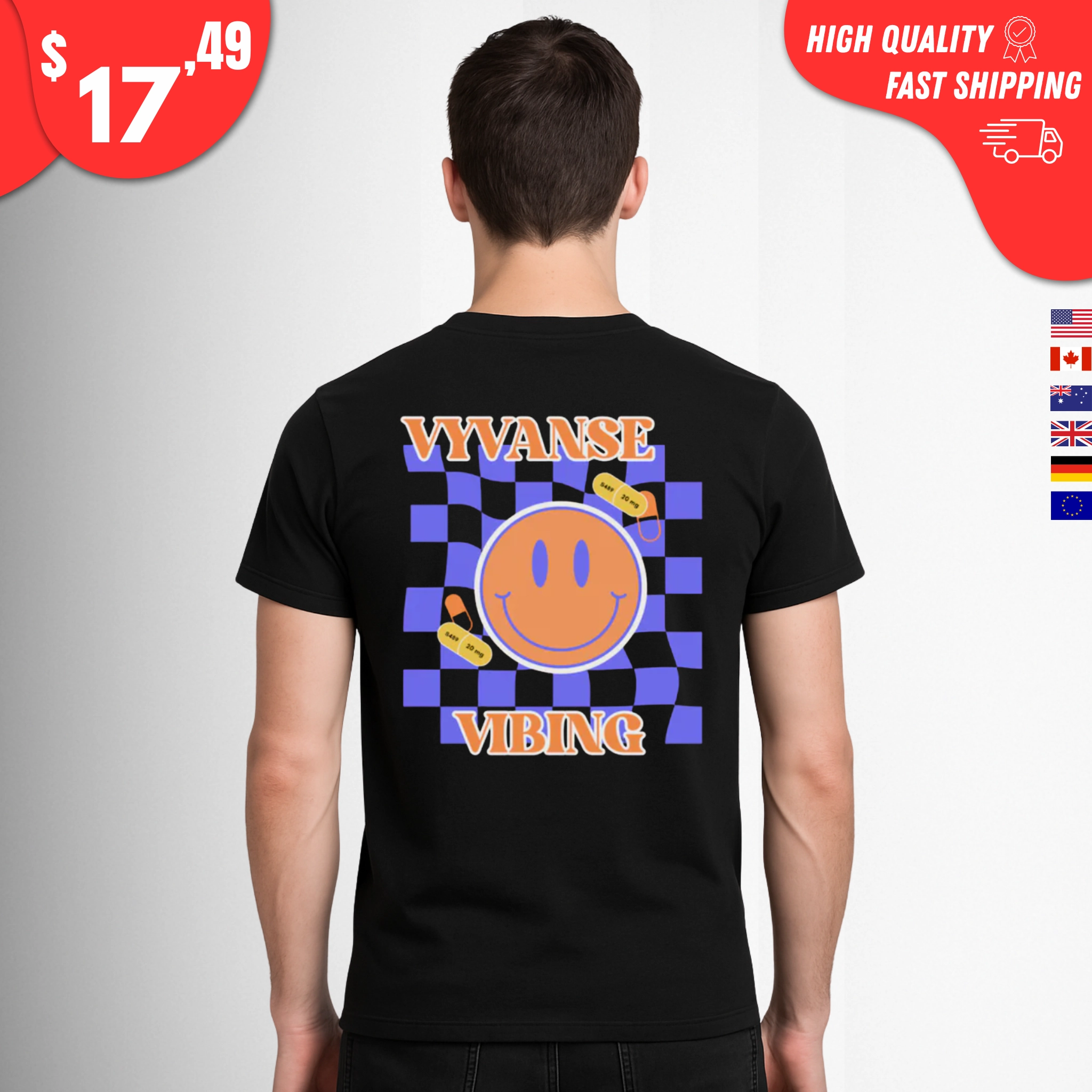 vyvanse-vibing-shirt Vyvanse Vibing Shirt
