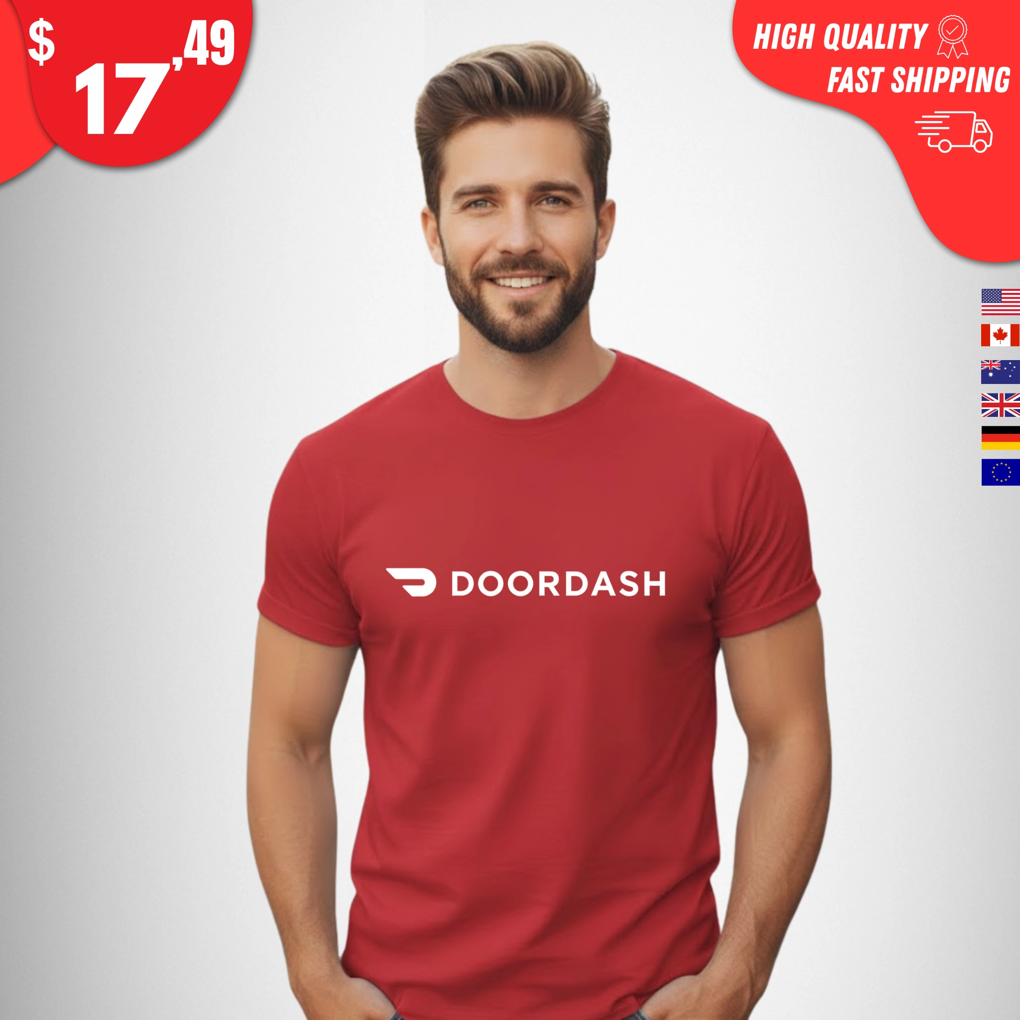 doordash-the-rizzler-shirt Doordash The Rizzler Shirt