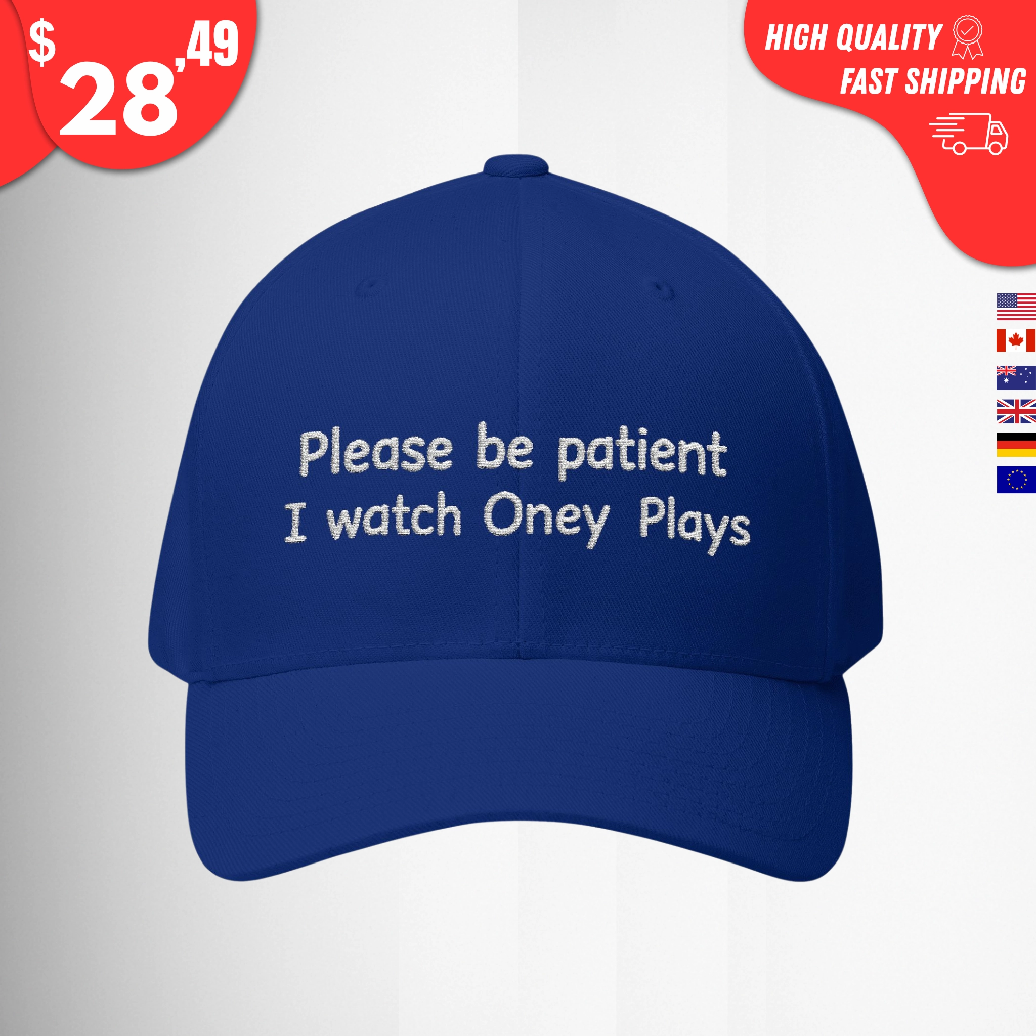 please-be-patient-i-watch-oneyplays-hat Please Be Patient I Watch Oneyplays Hat