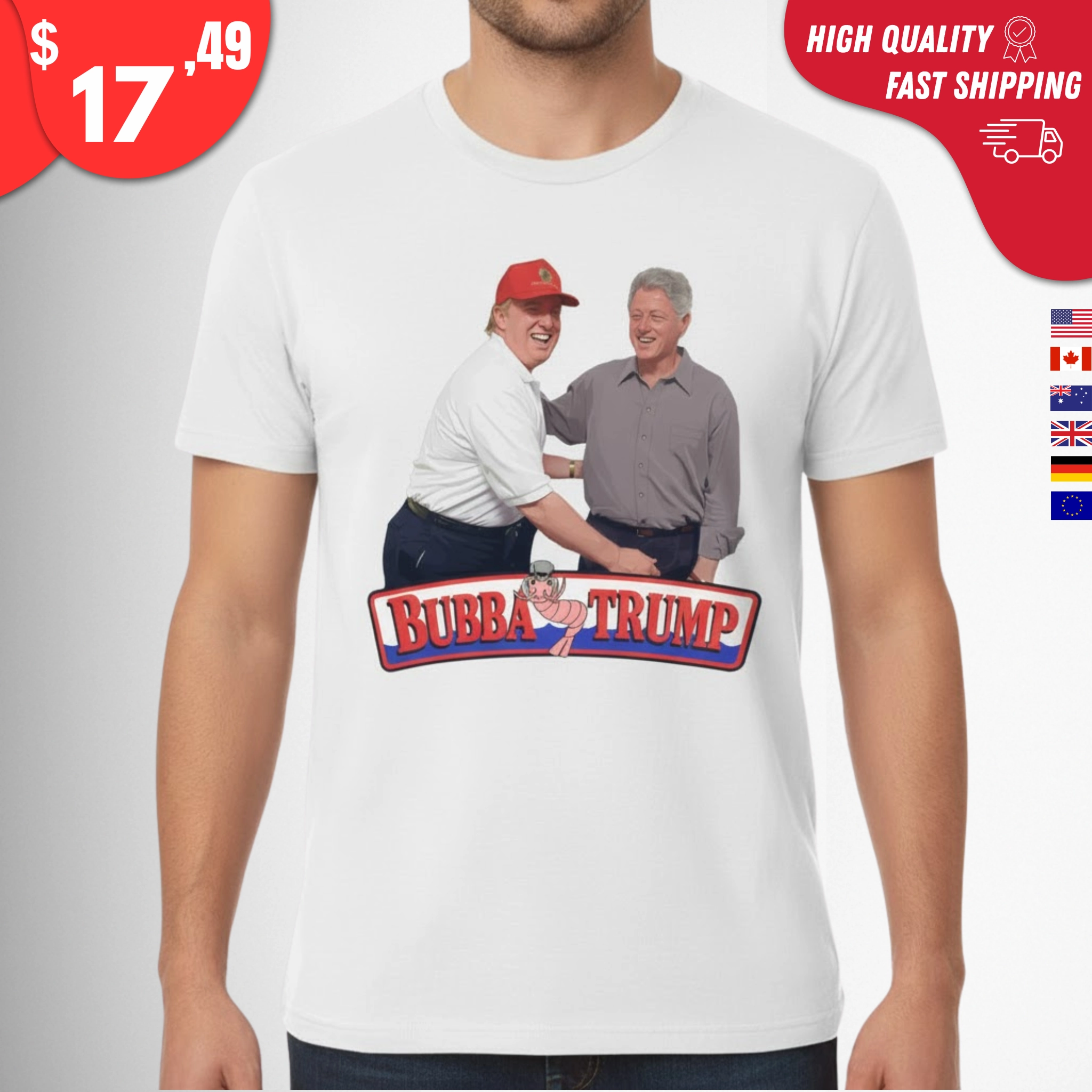 trump-blowing-bubba-shirt Trump Blowing Bubba Shirt