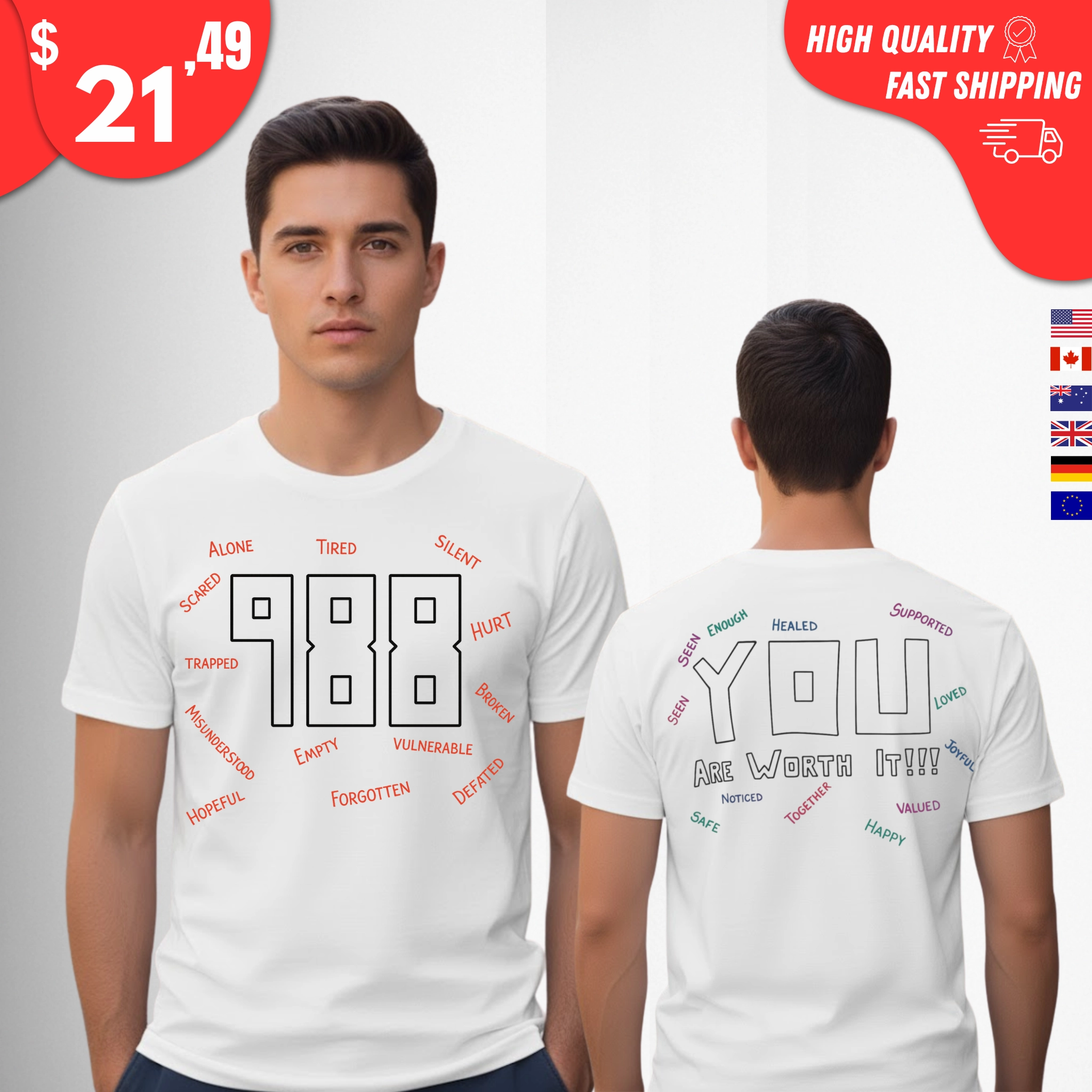 you-are -worth-it-mack-hollins-988-shirt You Are Worth It Mack Hollins 988 Shirt