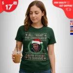 All I Want For Christmas Is Steve To Survive t-Shirt