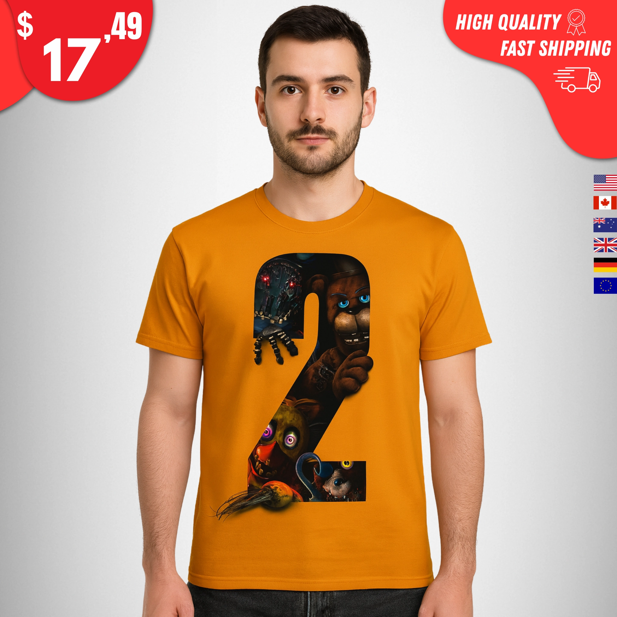 five-nights-at-freddys-2-shirt Five Nights At Freddy's 2 Shirt