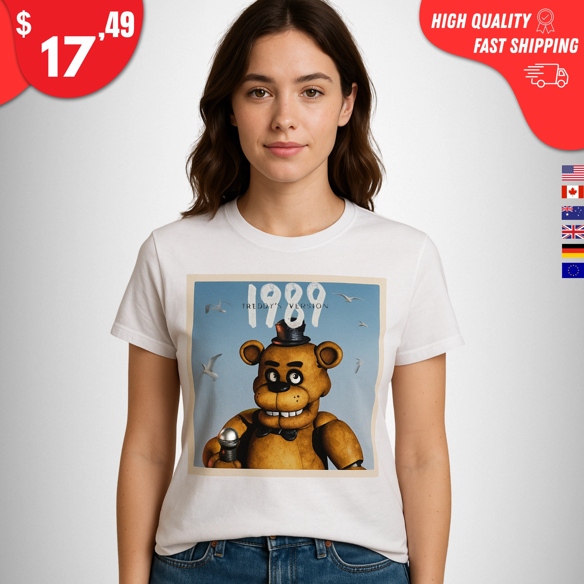 freddys-version-1989-shirt Freddy's Version 1989 Shirt