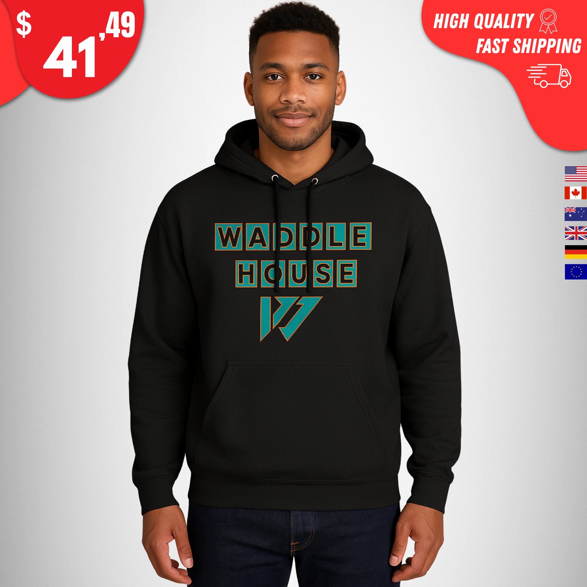 waddle-house-jaylen-waddle-hoodie Waddle House Jaylen Waddle Hoodie