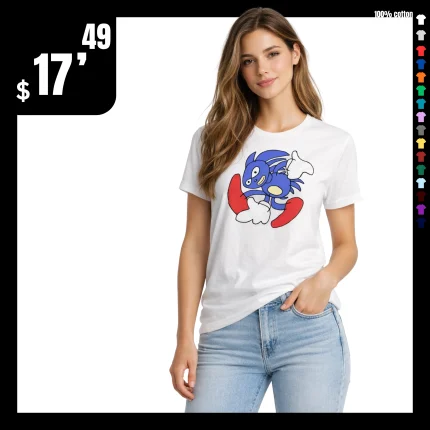 Sega Sanic Meme t-Shirt